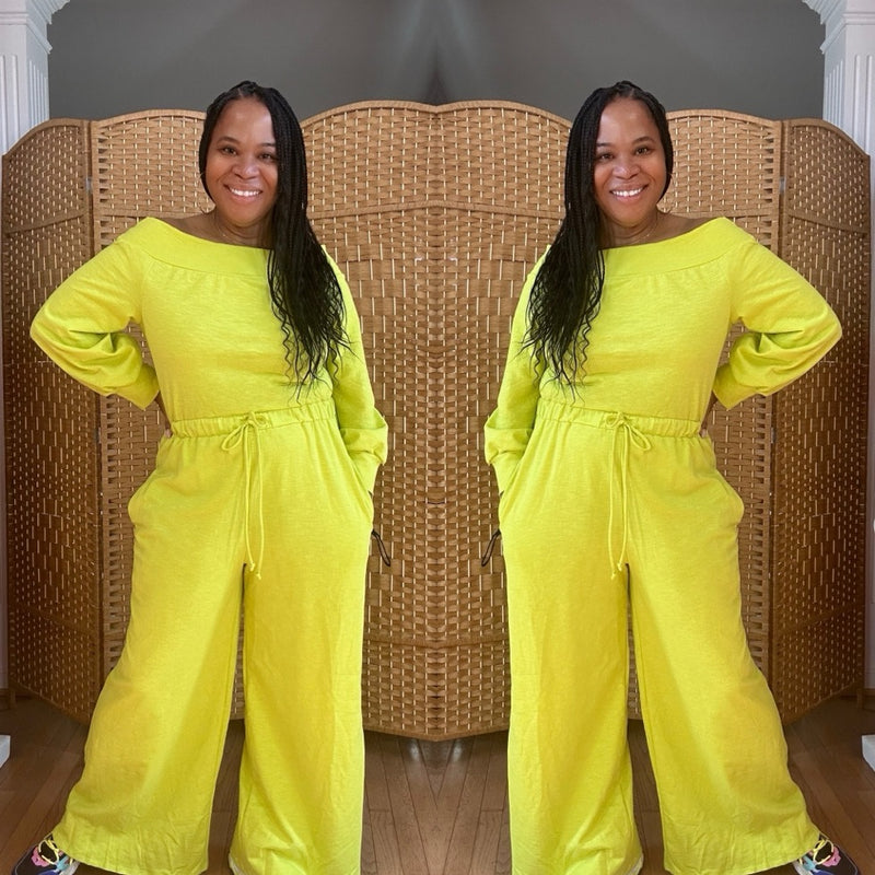All Day Wear Terry Jumpsuit