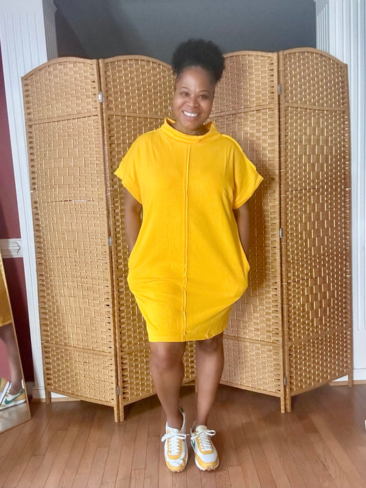 Chill Vibes Sweatshirt Dress